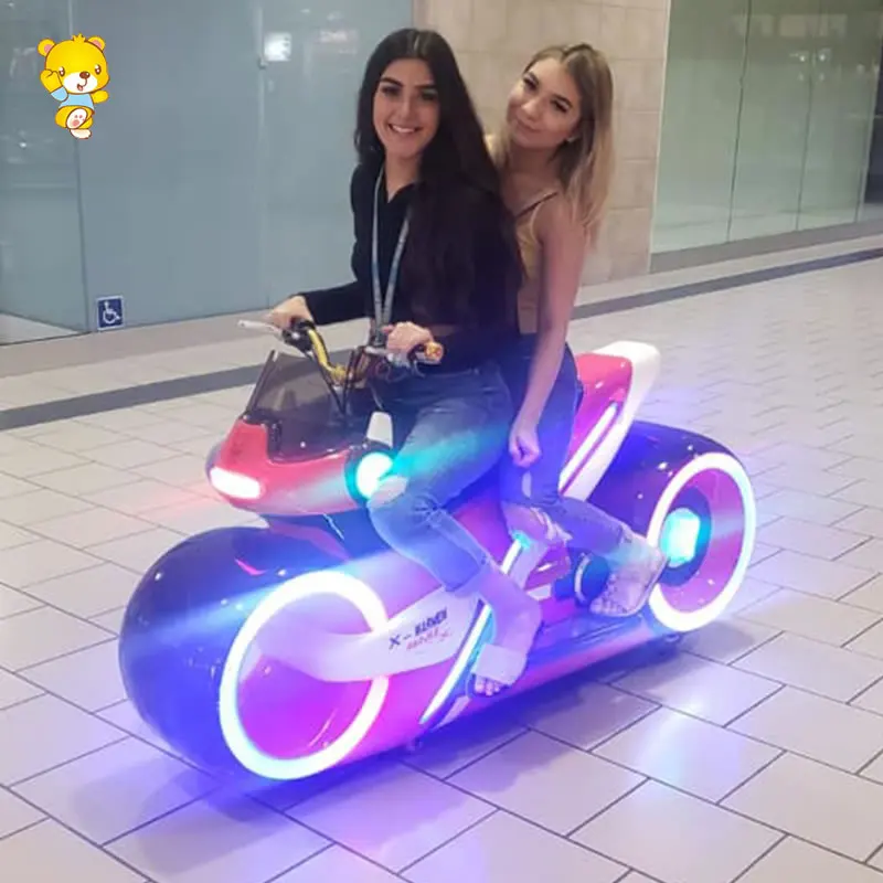 Electric Kid's Motorcycle Bumper Car Indoor Outdoor Riding Machine Amusement Park Commercial Product Playground Shopping Malls