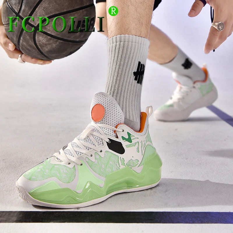 Hot Sale Basketball Shoes Male Hard 