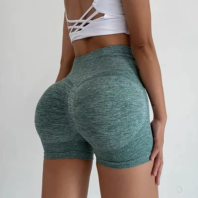 Sexy Booty Push Up Sport Yoga Shorts Women Seamless Spandex Running Cycling  Short Fitness Leggings High Waist Female Gym Shorts - AliExpress