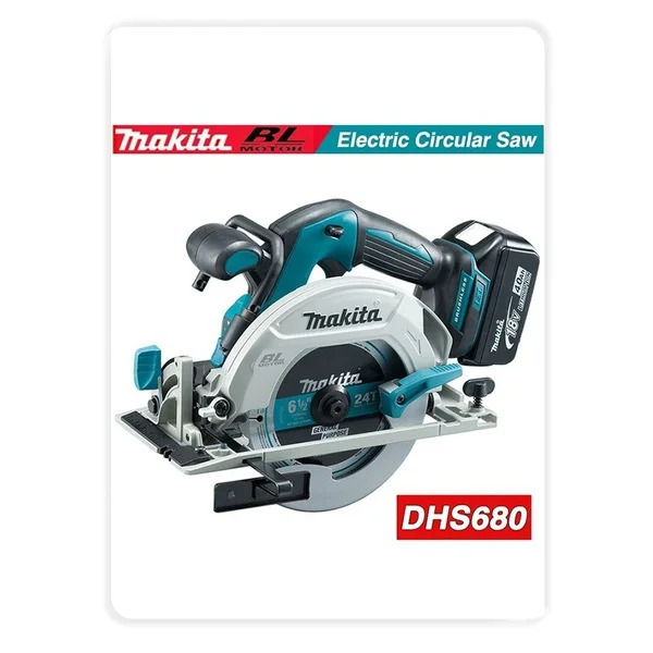 NEW Newest 10 Top Quality DHS680 165mm Cordless Brushless Electric Circular Saw 5000rpm Multifunction Cutting Machine Adapted | Дом и сад