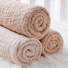 6 Layers Bamboo Cotton Baby Receiving Blanket Infant Kids Swaddle Wrap Blanket Sleeping Warm Quilt Bed Cover Muslin Baby Blanket 1