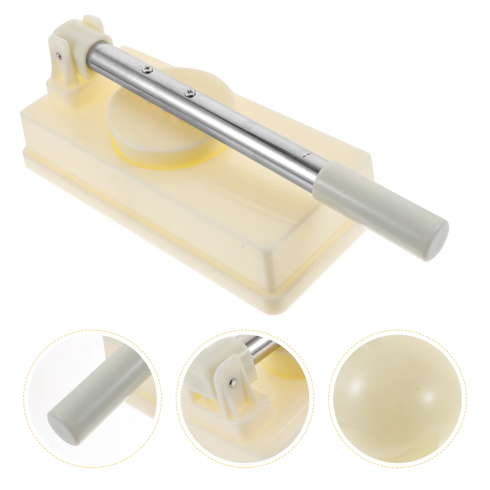 Stainless Steel Abs Dumpling Wrapper Press Kitchen Gadget Pastry Maker Baking Supplies Home Accessories Dough Presser Tool