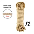 8mm-Jute(10m)2PCS