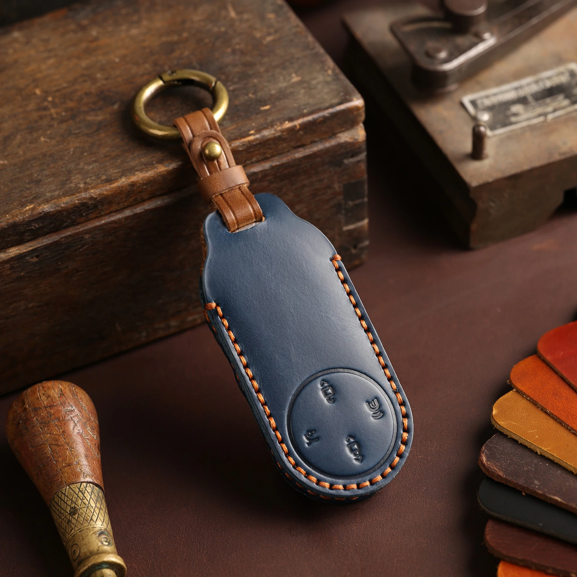 Premium Car Key Cover & Keychain Protector Accessories
