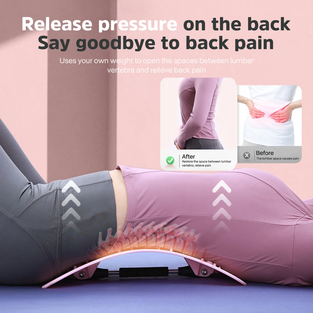 Back Massage Muscle Relax Stretcher Posture Therapy Corrector