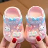 2024 Summer Baby Girl Sandals Cute Cartoon Slippers Newborn Infant Indoor Bath Anti-slip Shoes Baby Boy Beach Sandals 1