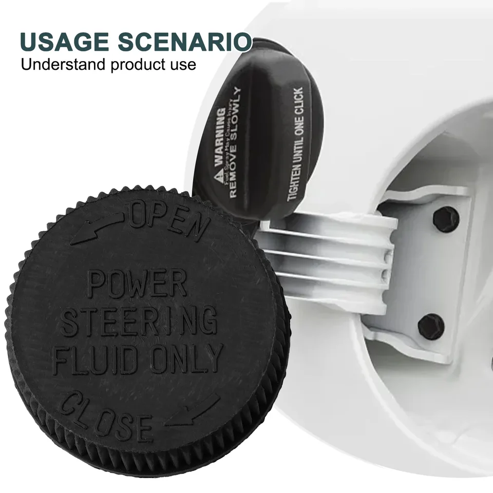 Bouchon De Réservoir Lave-glace Pour Nissan Sylphy, Teana, Tiida, 350Z, X-Trail - Gris, Plastique Résistant, Facile à Poser