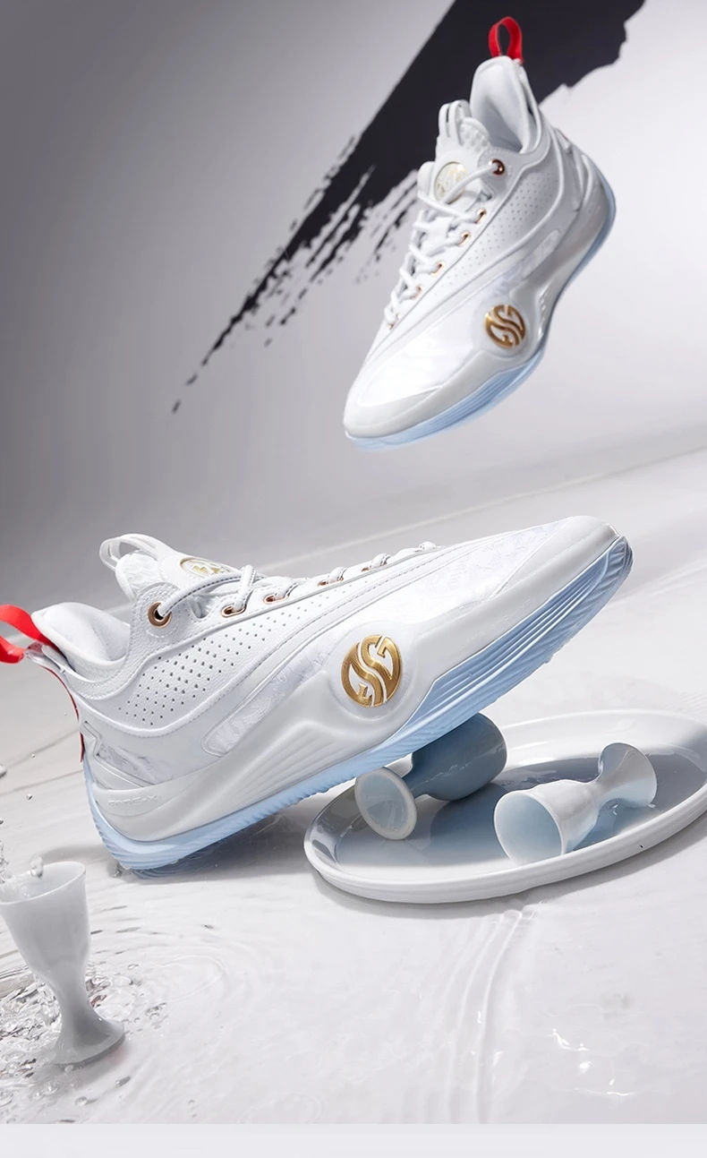 Description Picture 6 of item361 Degrees ZEN VI PRM Men's Basketball Sports Shoes Middle-Top Combat Wear-Resistant Non-Slip Support Sneakers Male 672431102