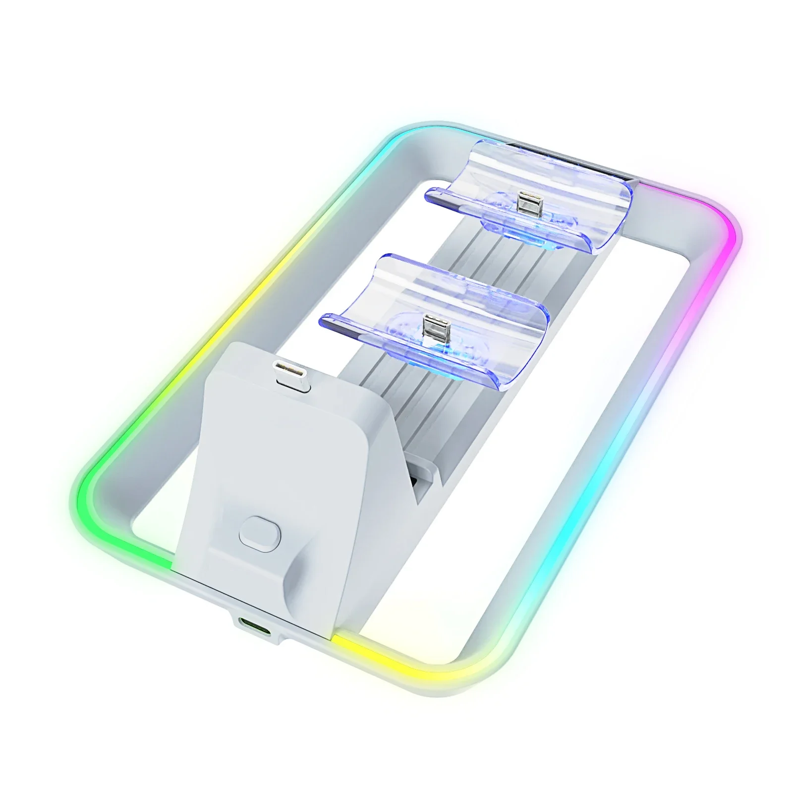 YZC-504 For PS5 controller Dock charging station for PS Portal handheld multifunctional charging base with RGB LED lighting