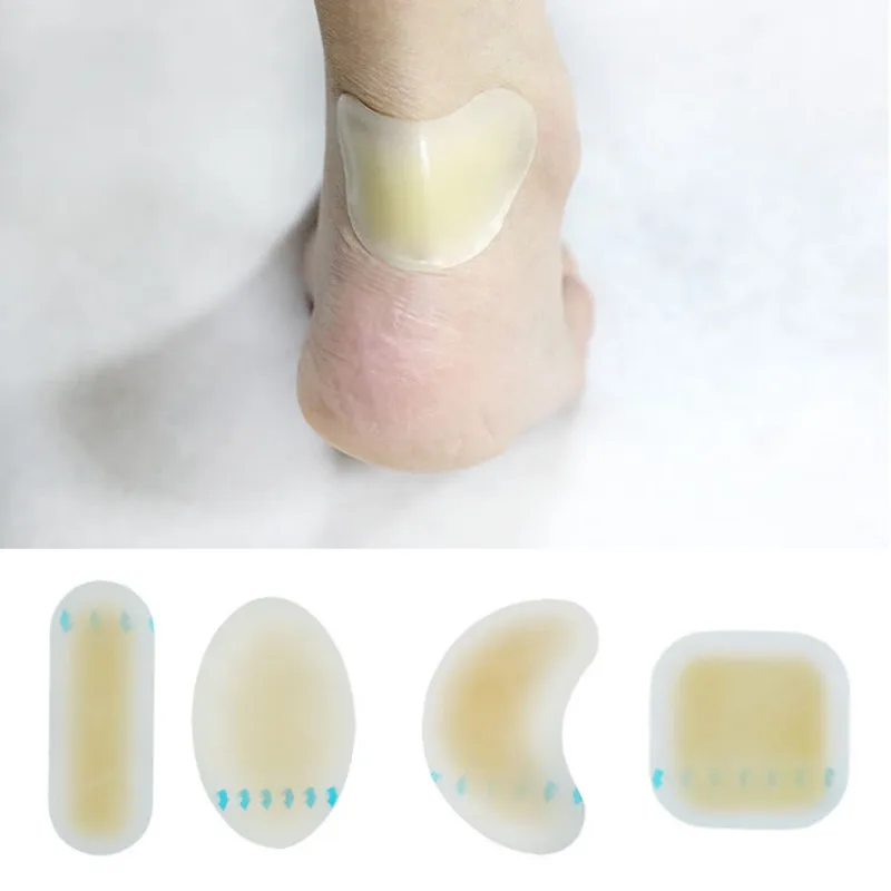 

10PCS Gel Shoes Stickers Soft Hydrocolloid Pads Anti-wearing Heel Sticker Pedicure Patch Relief Pain Bunions Corns Calluses Pain