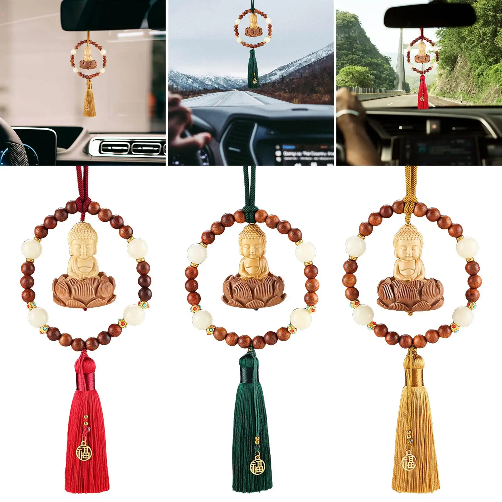 Car Rearview Mirror Pendant Hanging Ornament for Teens Window Gift