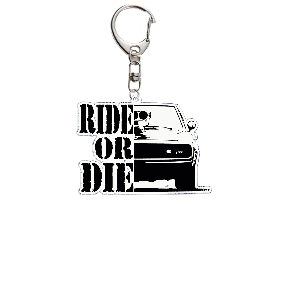 Sleek Keychain Pendant: Stylish Jewelry Gift
