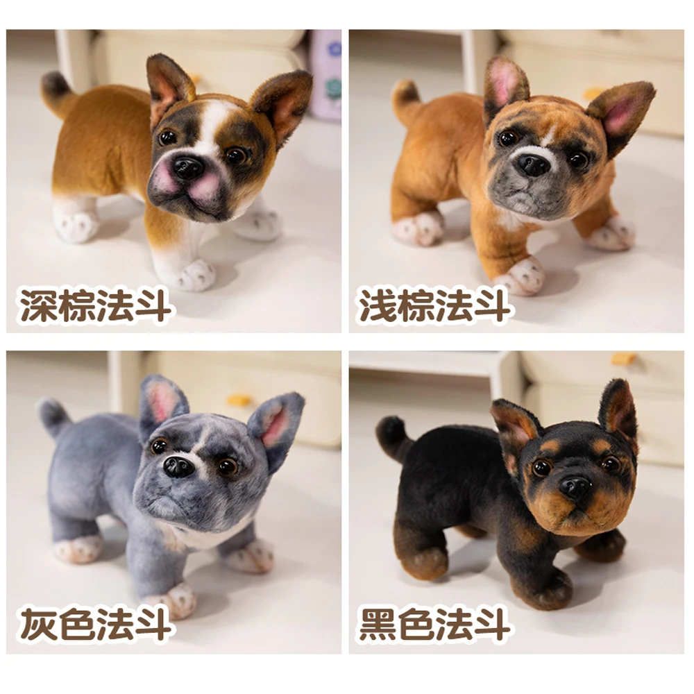 Cute Plush French Bulldog & Pug Stuffed Animals - Perfect for Cuddling, Gifting, and Home Décor