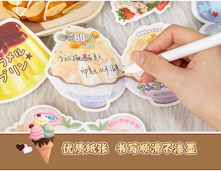 12 teile/los Memo Pads Material Papier Happy Tea Day buch Junk Journal Scrapbooking Hintergrund Dekoration – Detail 4