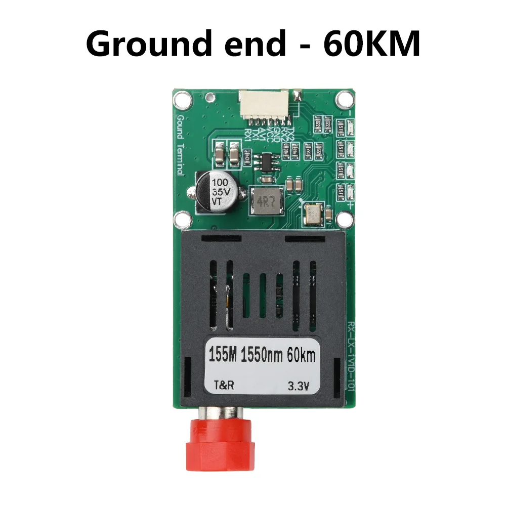TTL Optisches Transceiver-Modul DC 5,5-26V FC RX/TX/AV/VCC/GND Schnittstelle für Drohnen TTL-zu-Glasfaser-Modul Endgeräte – Detail 19