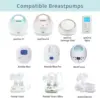 Replacement Tubing for Spectra S2 Spectra S1 Spectra 9 Plus, BPA Free Replace Spectra Tubing Avent/Ameda Tubing(Not Original) 4