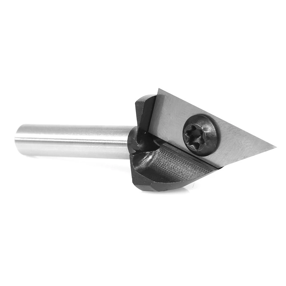 

1pc Carbide Router Bit Chamfering 45 Degree V-Shaped Router Bit Woodworking Engraving Milling Cutter For Wood Acrylic
