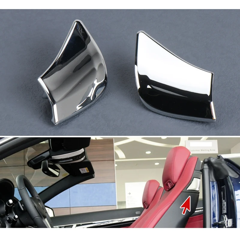 

Car Seat Backrest Lock Switch Cover For Mercedes Benz W207 W204 C E Coupe Class E200 E260 2009-2015