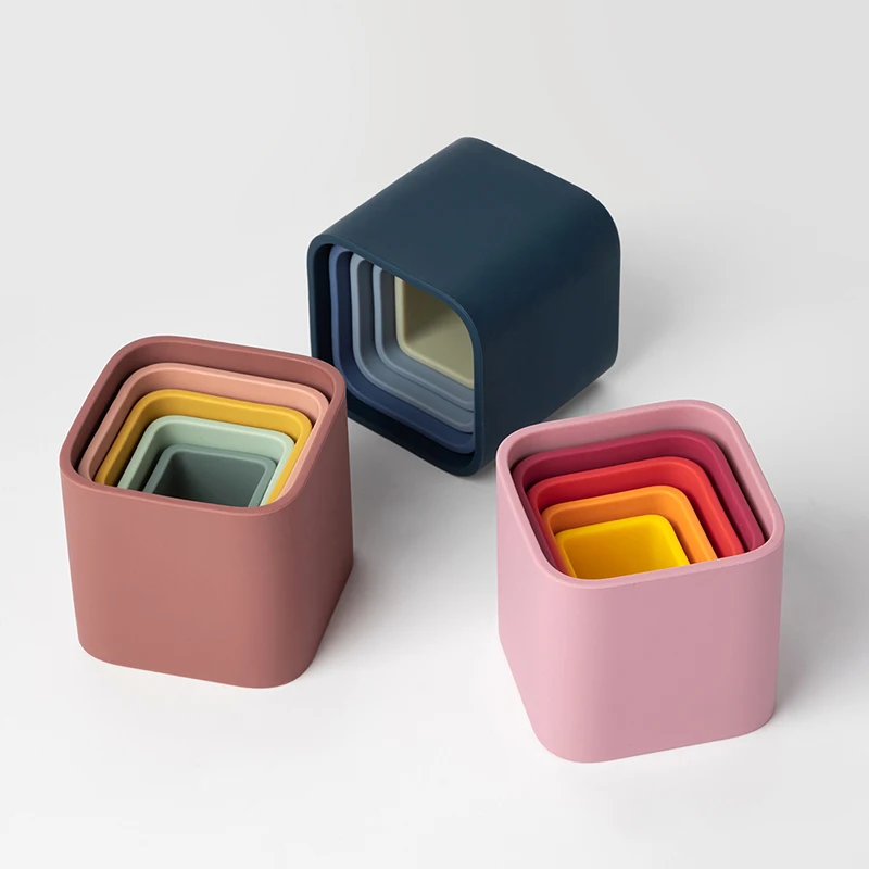 Silicone Stacking Cups for Babies