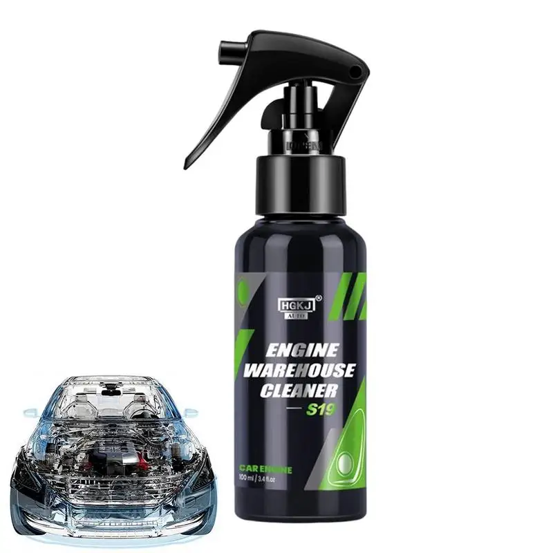

Car Engine Bay Cleaner Compartment Rinse Free Warehouse Portable Vehicle Cleaning Spray For Home Garage Cars Trucks SUVs