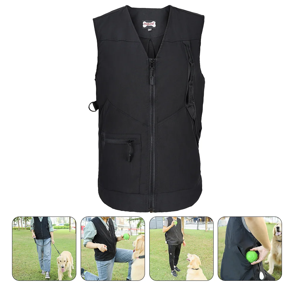 

Dog Handler Protective With Multi Pockets Professional Pet Owner Obedience Vest