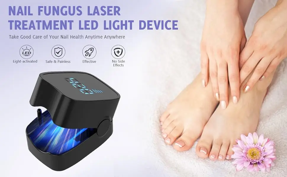 Nail Laser Led Light Device For Fungus And Discoloured Nails_voghion.com