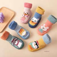 Baby Socks Shoes Infant Color Matching Cute Kids Boys Shoes Doll Soft Soled Child Floor Sneaker BeBe Toddler Girls First Walkers 3