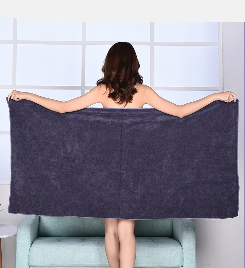

The New microfiber bath towel Super soft large bath towel,strong water absorption,suitable for swimming pools,homes,gyms,spas