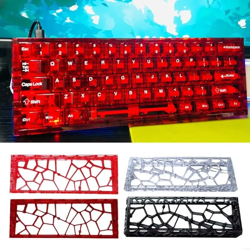 Ventilated Keyboard Shell Case - Enhanced Durability and Airflow, Easy Installation