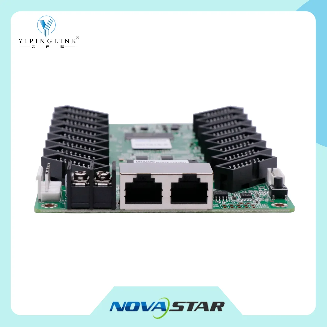 NovaStar DH7516-S LED 수신 카드 16 HUB75E 512×512@60Hz 밝기 보정 LED 디스플레이 화면용 3D 이음매 보정