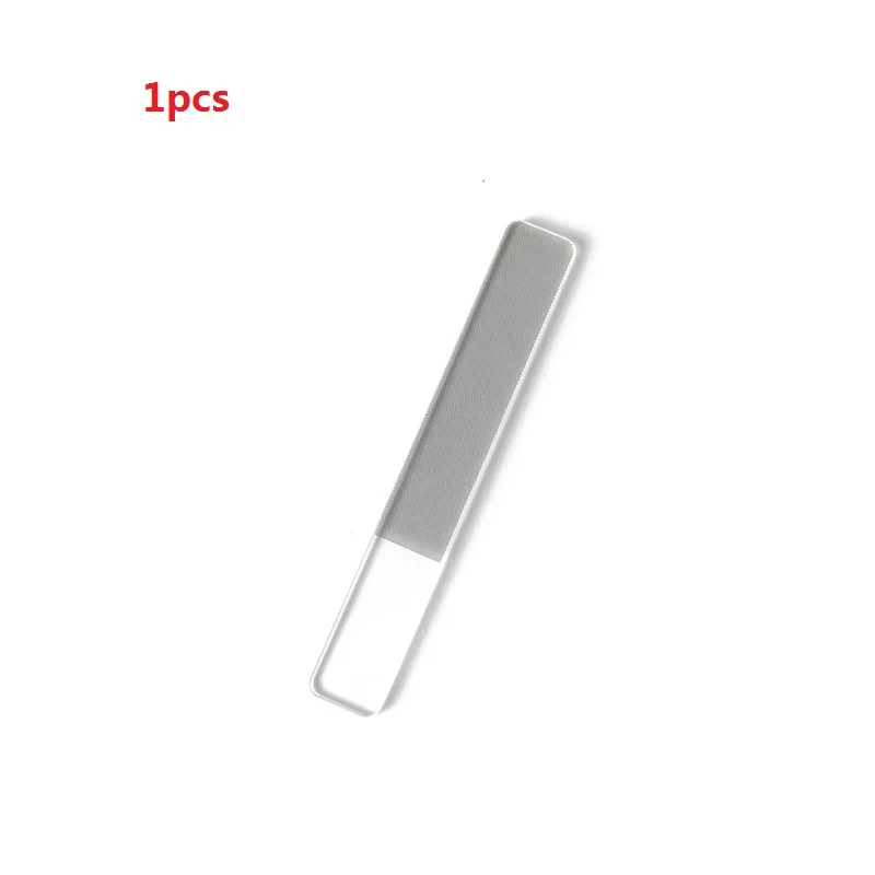 1/2 PCS Xiaomi Professional Nano Glass Nail File Transparent Sanding Polishing Grinding Nail Art Manicure 