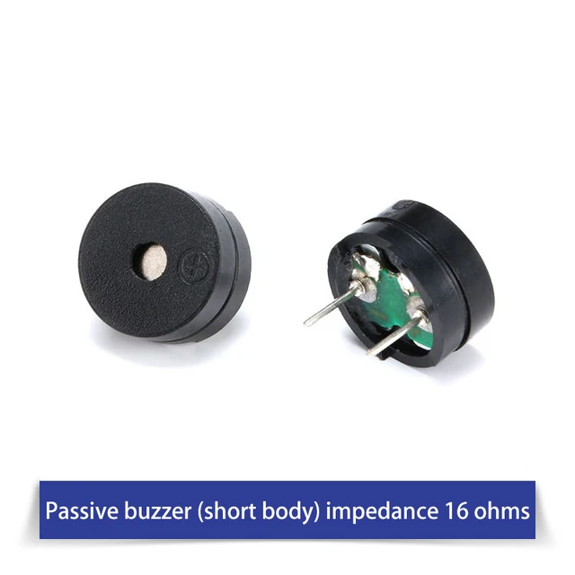 3V5V12V24V Active And Passive Buzzer Alarm Electromagnetic universal Sounder Speaker Anti-theft Device 16 ohms 10pcs