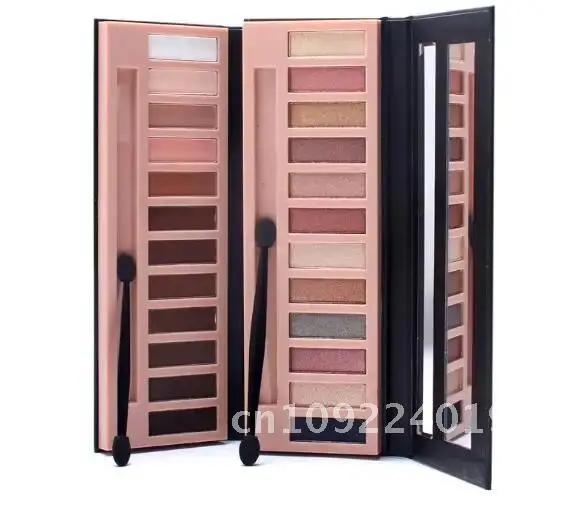 Hot Sale Matte Eye Shadow Nude Shimmer Metallic Color Powder 12 Colors Glitter Naked Pigment Eyeshadow Palette Makeup 5673#
