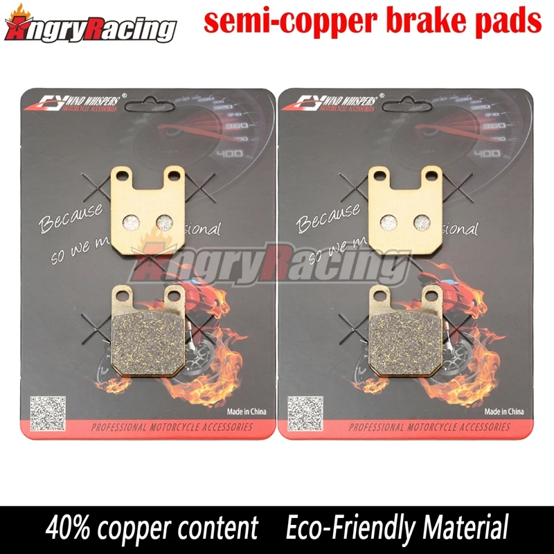 Front Rear Brake Pads For BETA RR 50 Supermoto/Enduro Eickon 50 RR REV