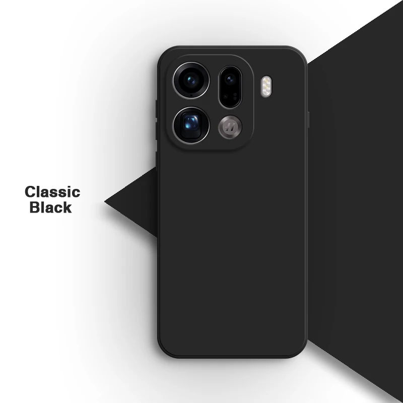 Soft Candy Square Fashion Back Cover: Liquid Silicone Phone Case with Classic Straight Edge Design