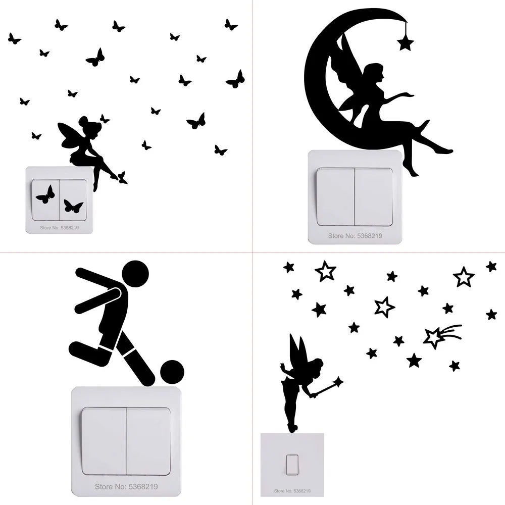 Living Room Decoration Bedroom Wall Stickers Home Decor Livingroom Child Boy Girl Children Kids Rooms Cartoon Decorative Sticker - 2