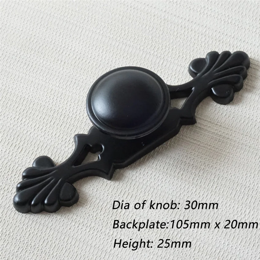 Knob with Plate