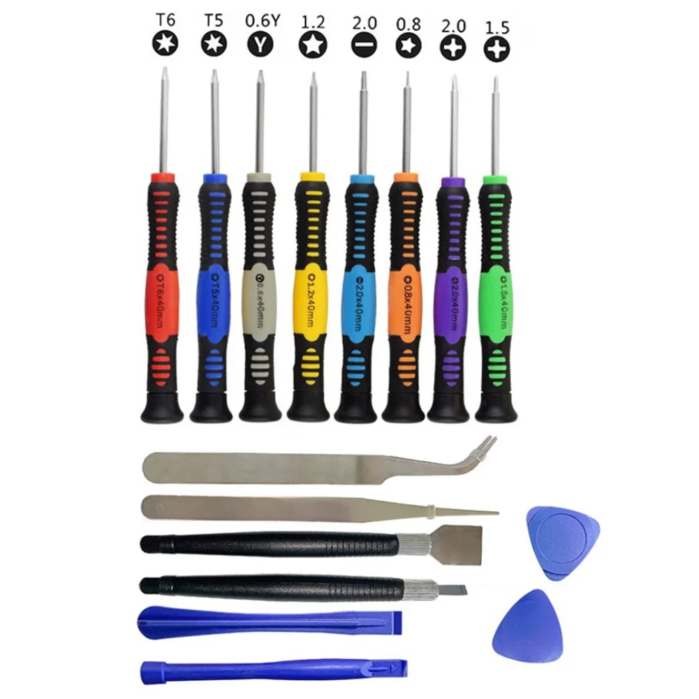 

16 In 1 Plastic/Steel Screwdriver Tools Phone Repair Tools Set Disassembly Assembly Tools For Repairing Electronic Products