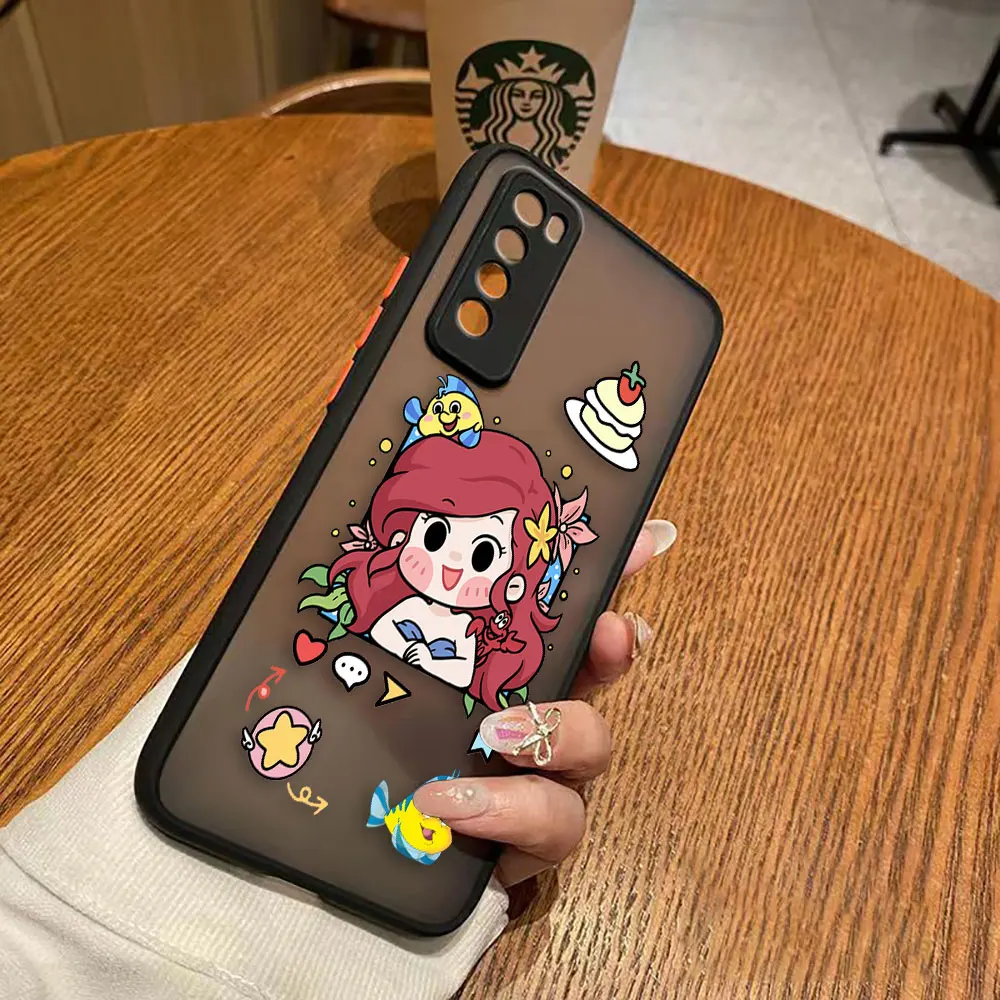 thumbnail image 1 of Funda mate para Huawei NOVA Y70 10 9 8SE 8 7SE 7I 7 6 5I 5 4 3I 4G 5G Funda Coque Capa Funda carcasa dibujos animados Anime Blancanieves, 1 of 5