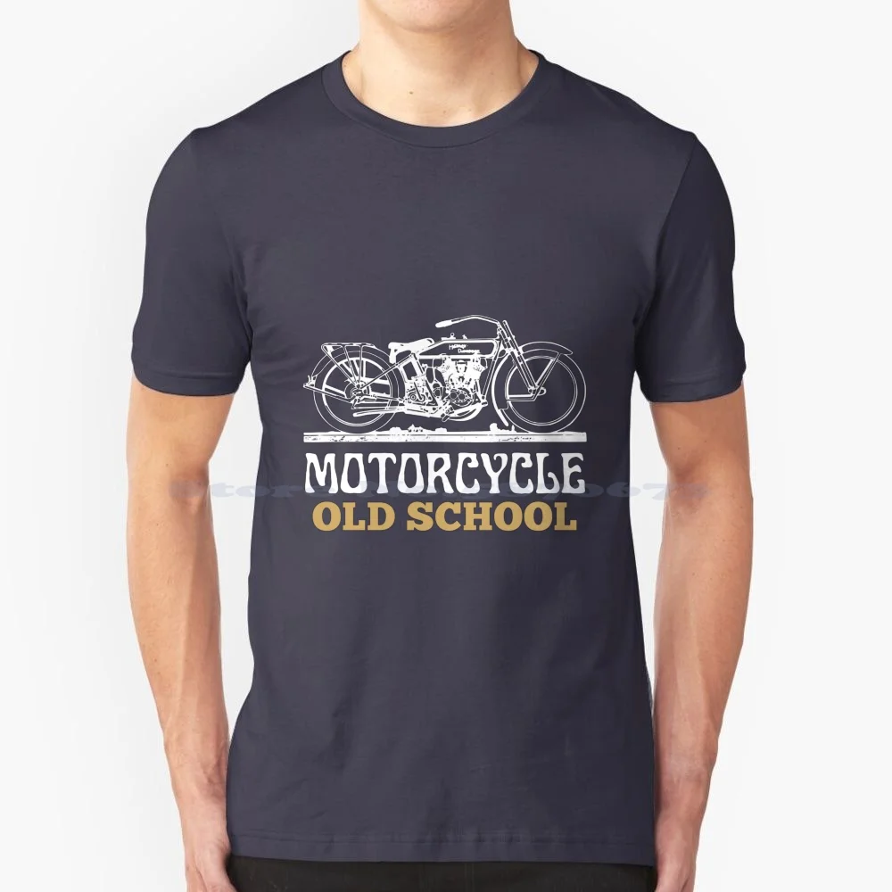 Moto Old School-Life Style T Shirt 100% Cotone Tee Simson Moto Moto Moto Vintage Vintage Moto