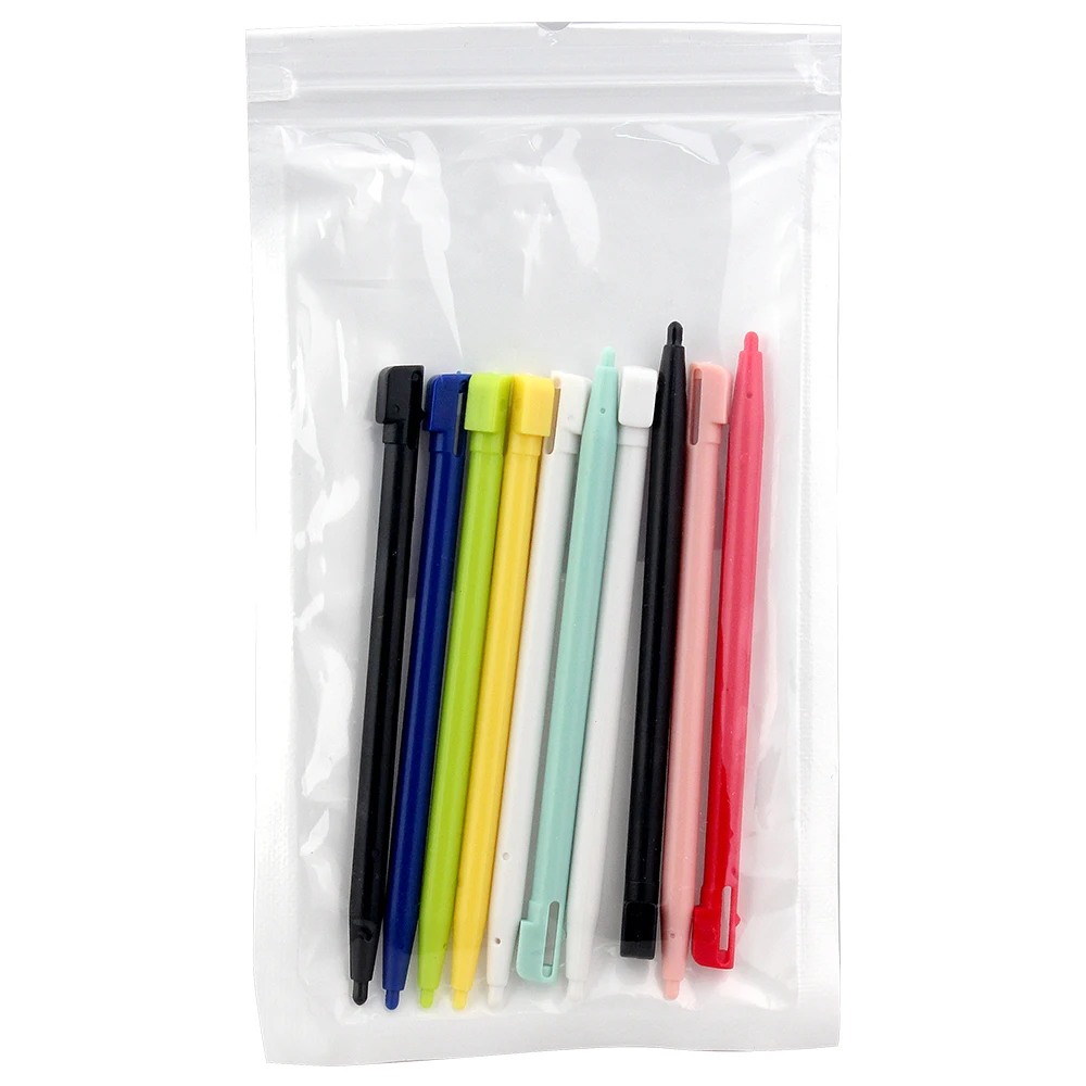 OSTENT Plastic Touch Screen Stylus Pen 10 Pieces Game Console Pen for Nintendo DSi NDSi Random Color stylus pen touch pen