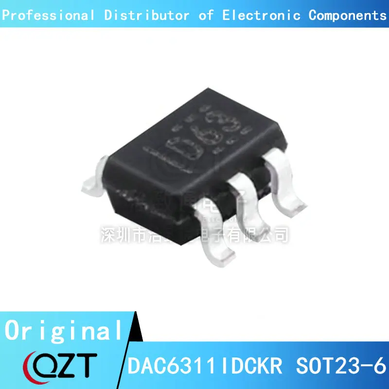 10pcs/lot DAC6311 SOT23-6 D63 DAC6311I DAC6311ID DAC6311IDC DAC6311IDCK DAC6311IDCKR SOT-23-6 chip New spot 10pcs lot ob2273mp sot23 ob2273 ob2273m 73 sot23 6 chip new spot