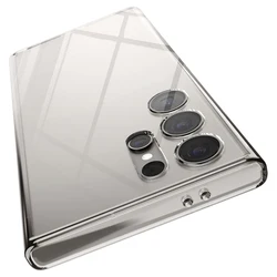 Ultra Thin Clear Silicone Soft Phone Case - Transparent Protective Cover for S22 PLUS (Clear)