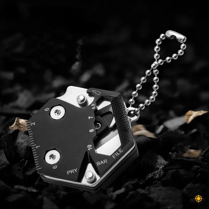 Creative tools 2.0 upgraded coin knife multifunctional outdoor mini folding knife EDC portable gadget hiking accessories