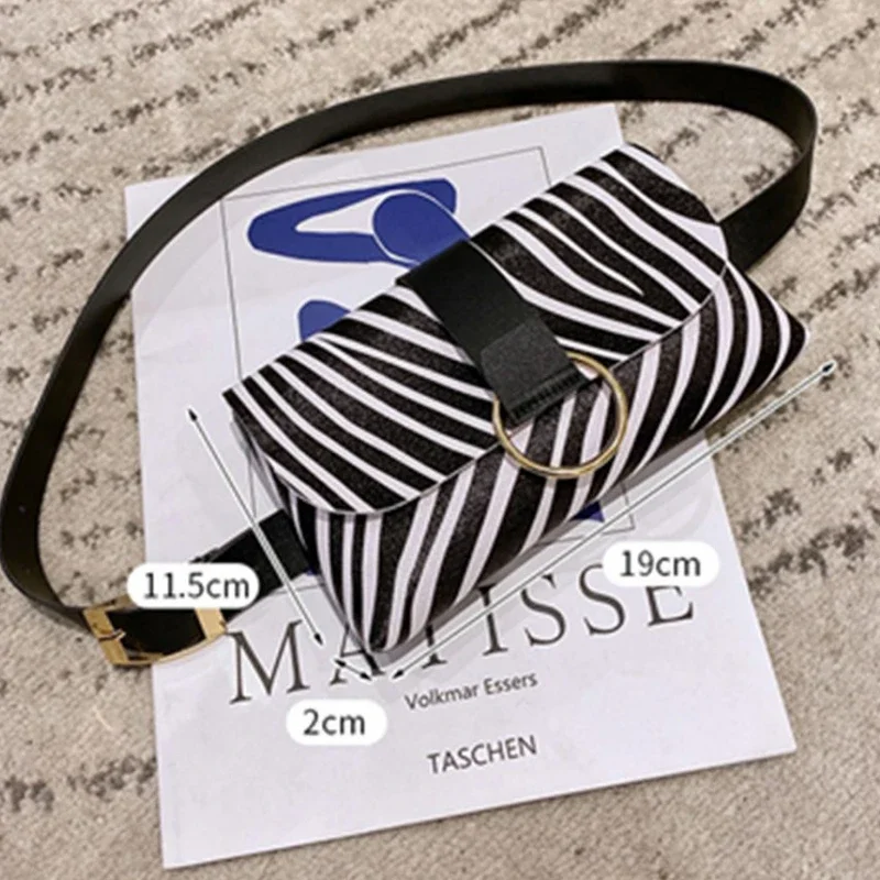 Women's Fashion Waist Bag–2-in-1 Leopard Print Belt Bag with Flap, Fanny Pack for Phone & Essentials – Stylish Girdle Crossbody