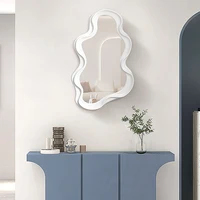Cloud Shaped Desktop Vertical Makeup Mirror Student Dormitory Bathroom Wall Mounted Mirror Bedroom Living Room Home Decoration 1