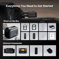 CYBERTAKES S2 Pro Climatiseur mobile à onduleur chaud/froid, portable pour camping, voiture, tente, intégré 6