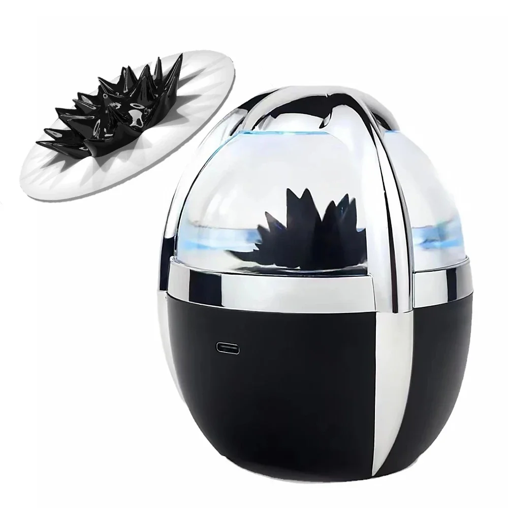 Bluetooth Speaker New Venom Ferrofluid Speaker-Dancing Ferrofluid Bluetooth 5.0 Wireless Speaker with 4-Color Adjustable Light Desktop Subwoofer