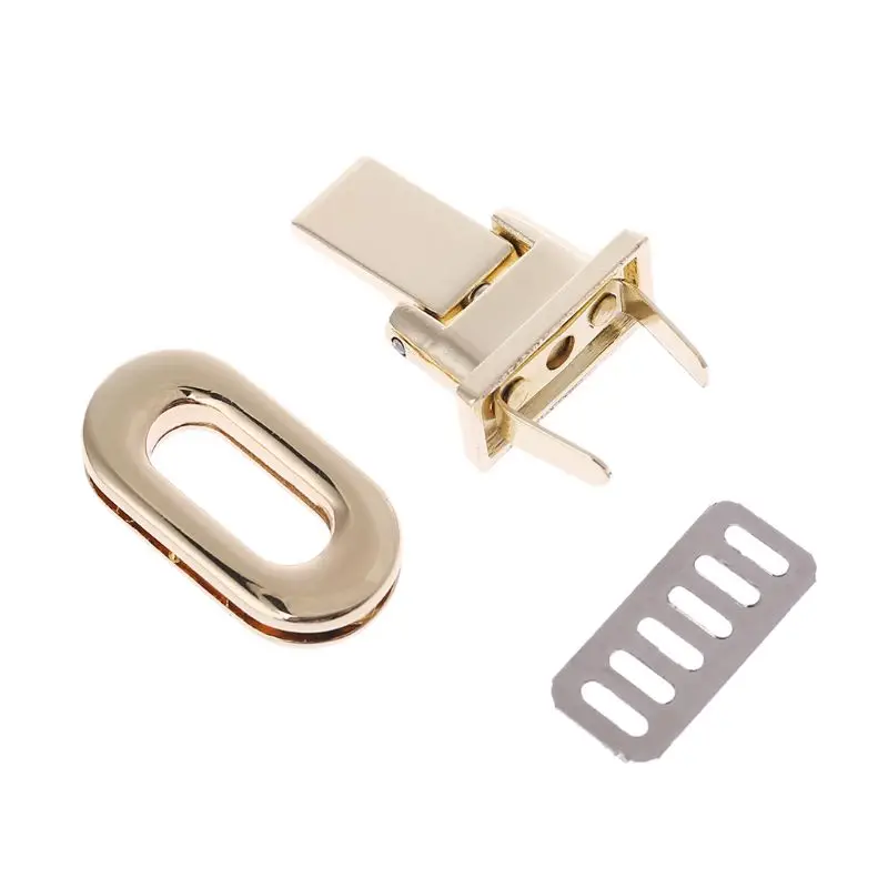 

Metal Clasp Turn Locks Twist Lock for DIY Handbag Shoulder Bag Purse Hardware