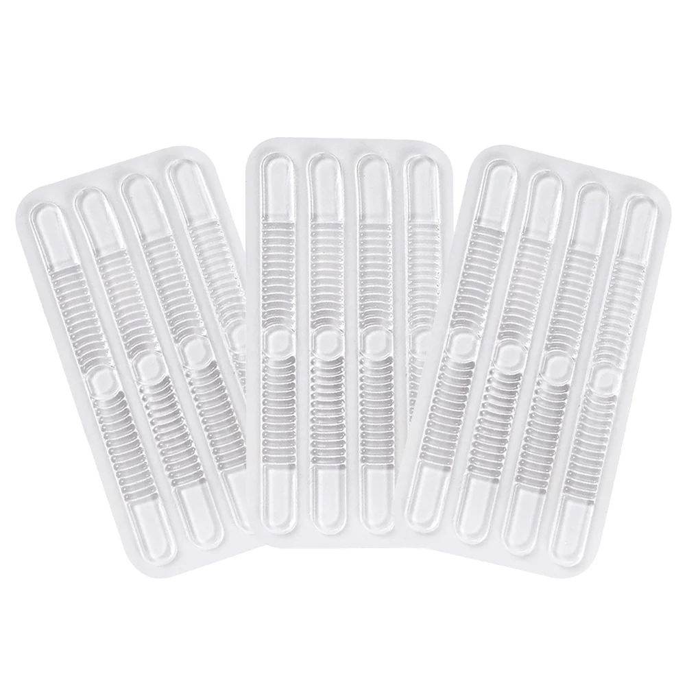 

12 Pcs Transparent Stickers Heel Cushions Shoe Inserts Heels Grips Womens Shoes Slingback Sandals Strap Loose